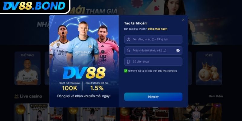 Cung cấp thông tin đăng ký DV88 chính chủ