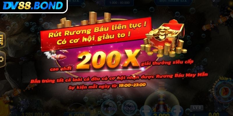 Cơ chế gameplay trong bắn cá Royal Fishing DV88